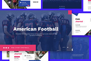 American Football Google Slides