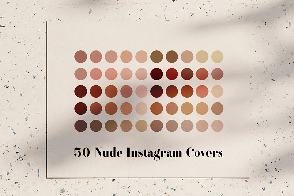Nude Instagram Icons Pack
