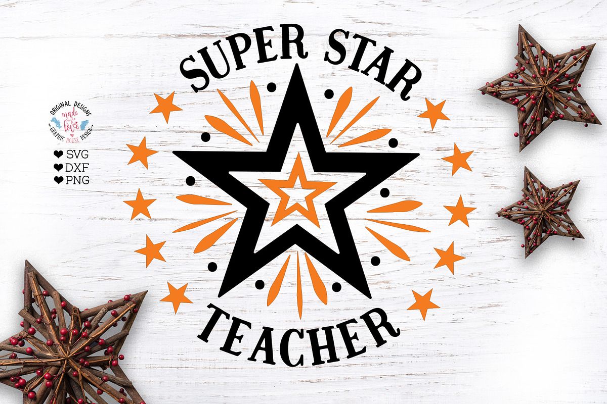 Super Star Teacher in Illustrations - product preview 8