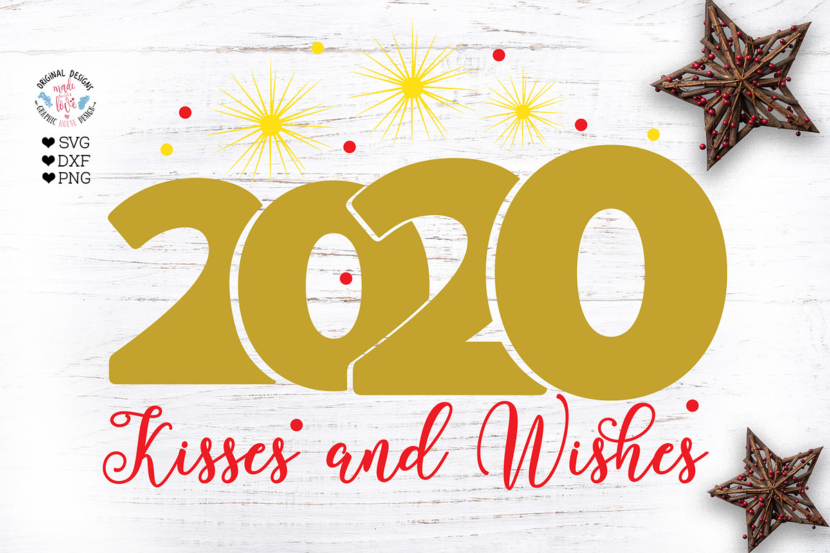2020 kisses and wishes in Illustrations - product preview 8