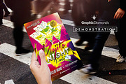 Mojito Night Party Flyer PSD