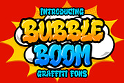 Bubble Boom - Graffiti Font