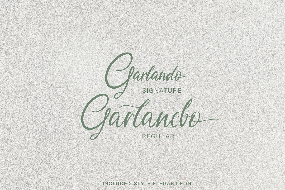 Garlando Font in Fonts - product preview 8