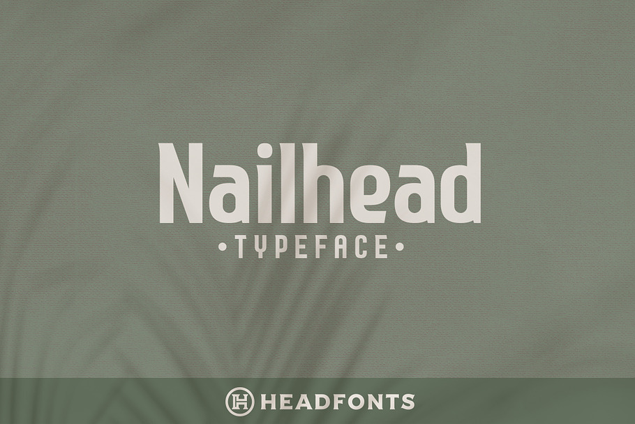 Nailhead Modern Wedding Typeface in Serif Fonts