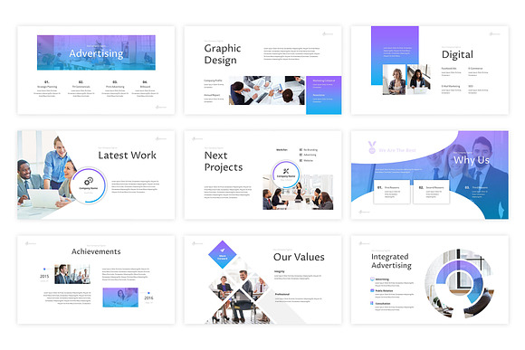 Advertiser - Google Slides Template in Google Slides Templates - product preview 2