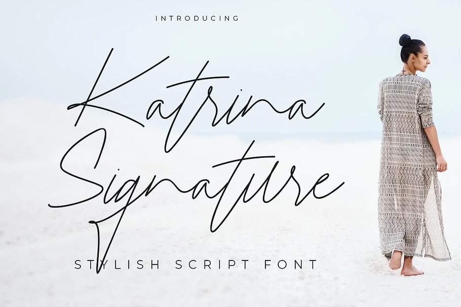 Katrina Signature in Script Fonts