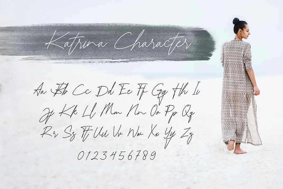 Katrina Signature in Script Fonts - product preview 7