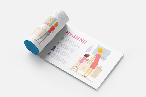 Hygiene - set of illustrations in Illustrations - product preview 5