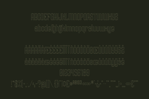Slang - Ligature Font in Display Fonts - product preview 10