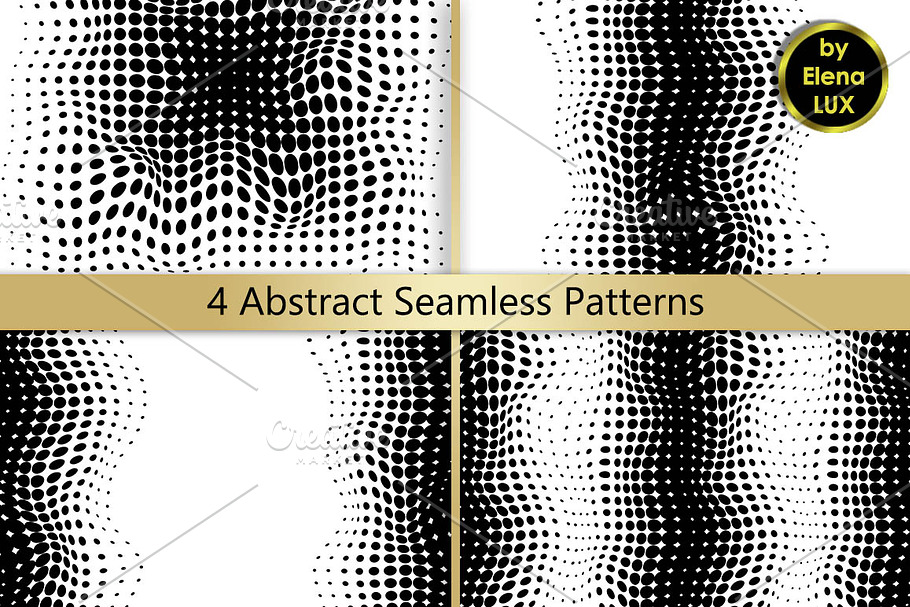 Abstract Seamless Set in Patterns - product preview 8