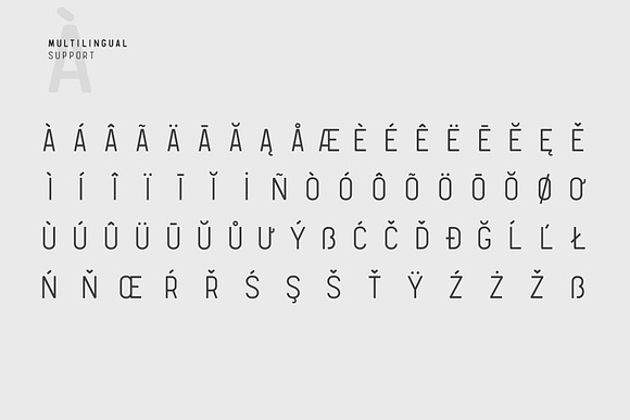 Hedliner Sans Mono Font in Sans-Serif Fonts - product preview 7