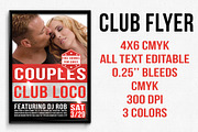 Couples Club Flyer