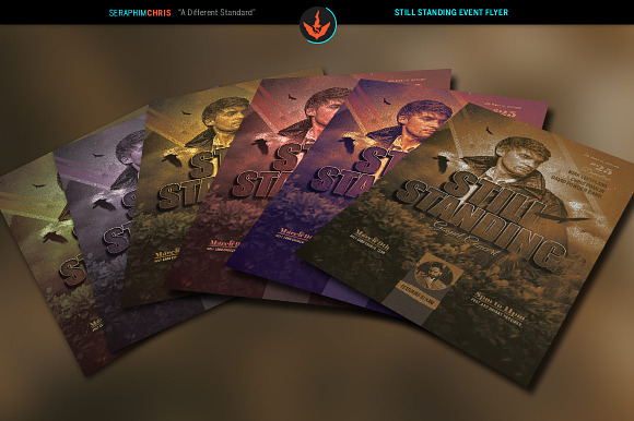 Still Standing Flyer Template in Flyer Templates - product preview 2