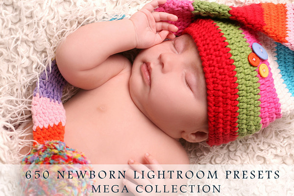 650 Newborn, Baby Lightroom Presets