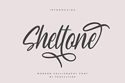 Sheltone - Modern Calligraphy Font