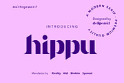 Hippu Medium Font