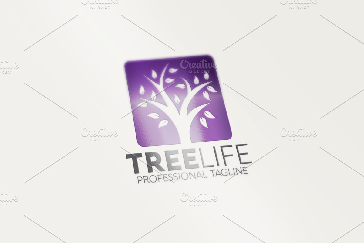 Tree in Logo Templates - product preview 8