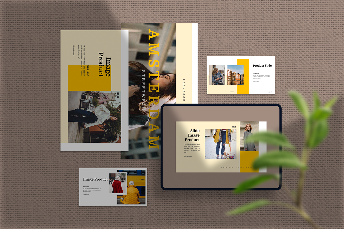 Amsterdam Creative Keynote Template in Keynote Templates - product preview 8