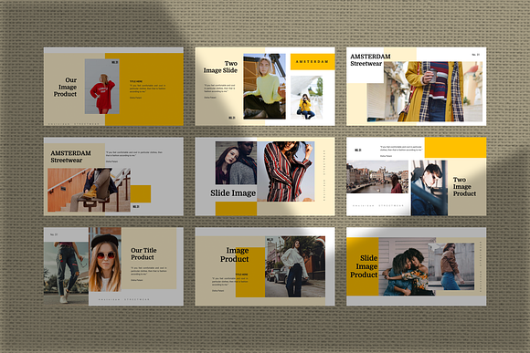 Amsterdam Creative Keynote Template in Keynote Templates - product preview 2