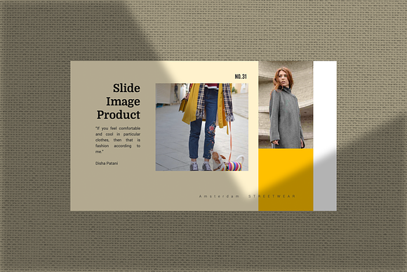 Amsterdam Creative Keynote Template in Keynote Templates - product preview 4