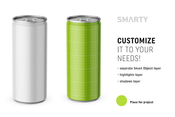Energy drink mockup in Product Mockups - product preview 1