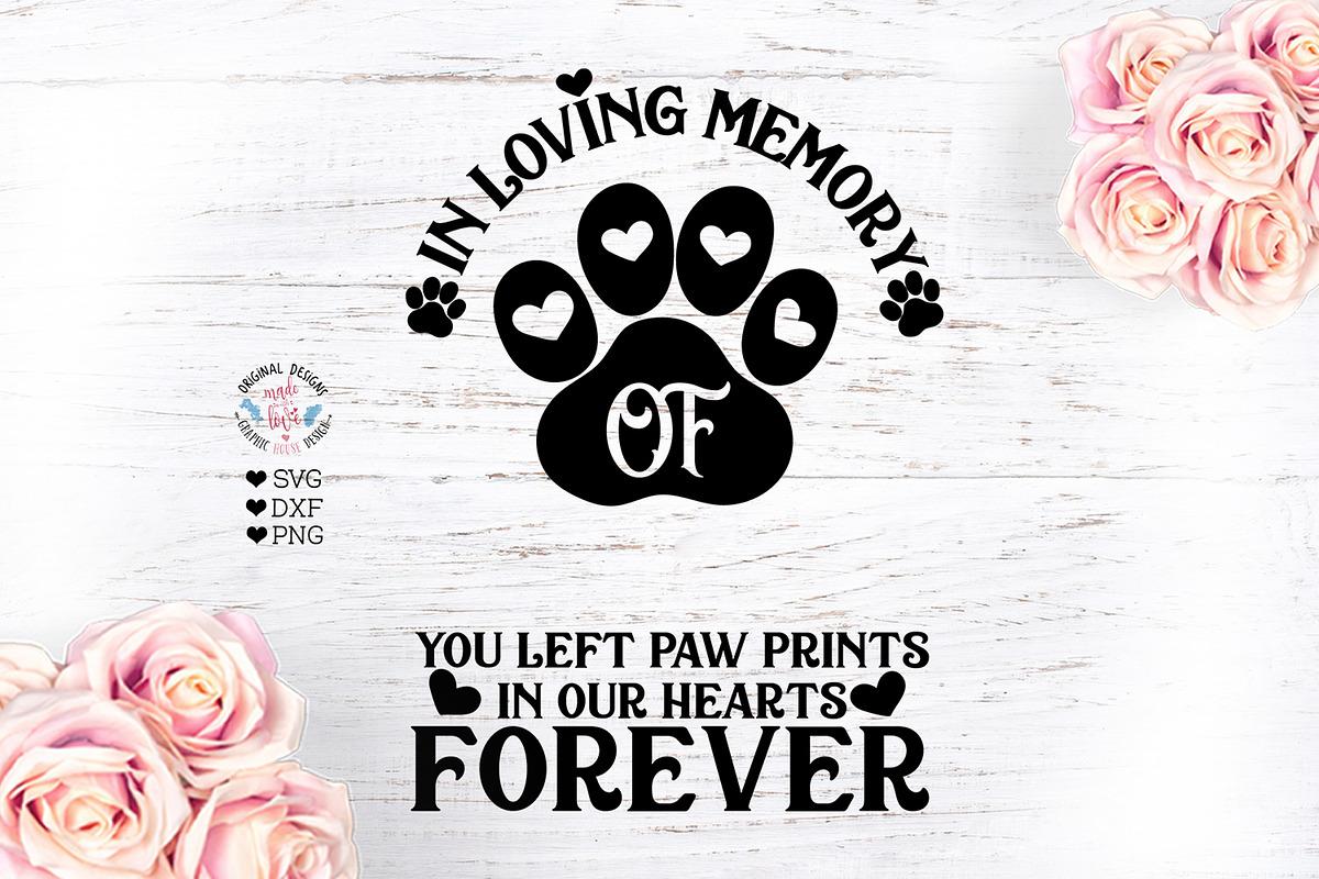In Loving Memory Of - Pet Memorial C in Illustrations - product preview 8