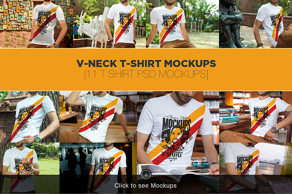 The Amazing T-Shirt Mockups Bundle