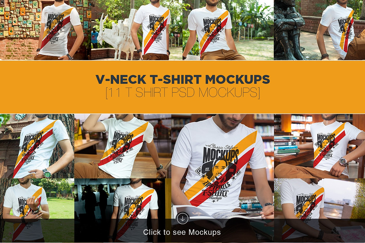 The Amazing T-Shirt Mockups Bundle in Product Mockups - product preview 8