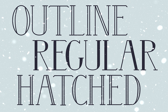 Wintery | Font Family in Serif Fonts - product preview 1