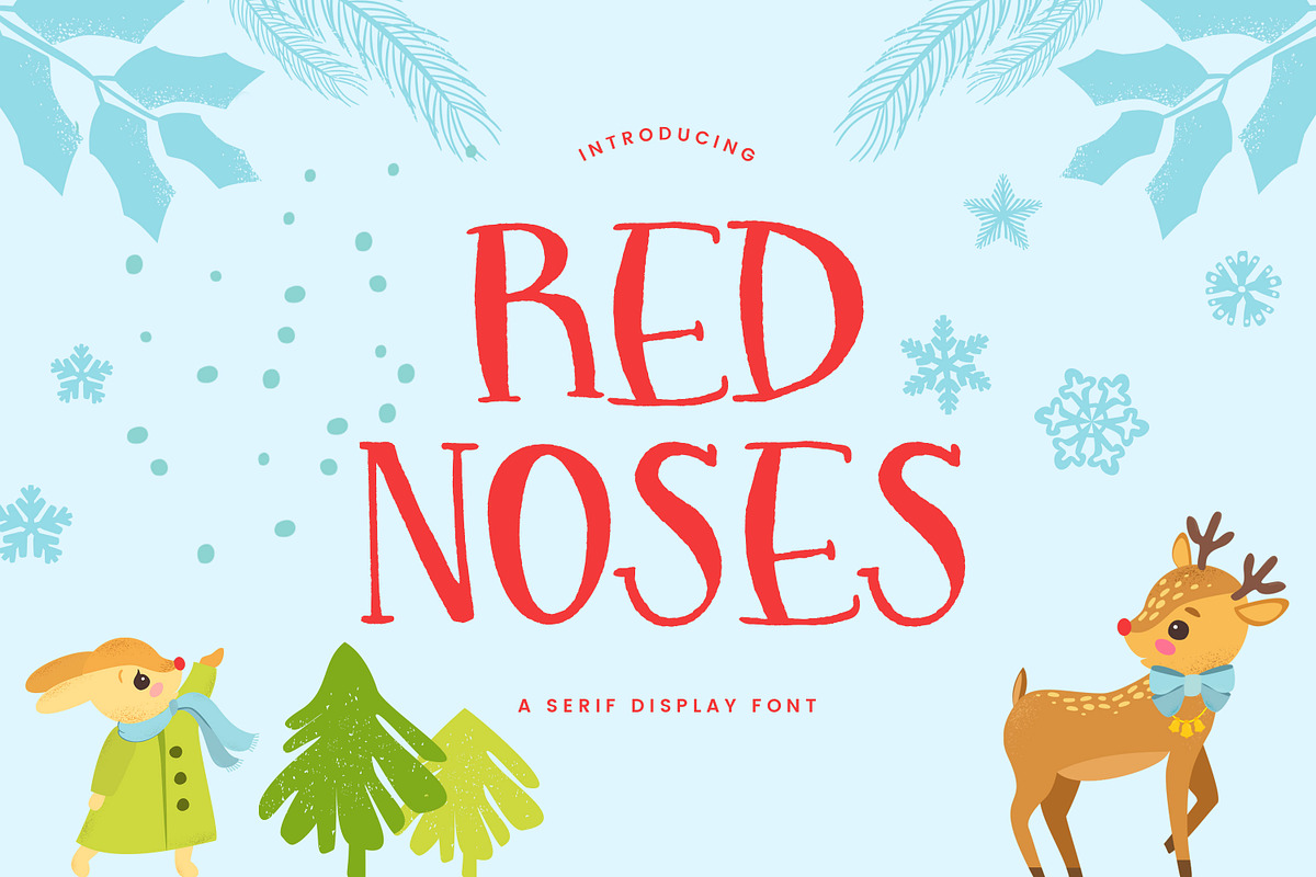 Red Noses | A Serif Display in Serif Fonts - product preview 8