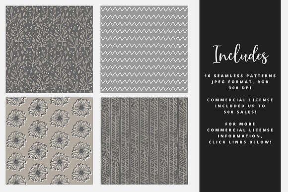 Neutrals Digital Paper in Textures - product preview 1