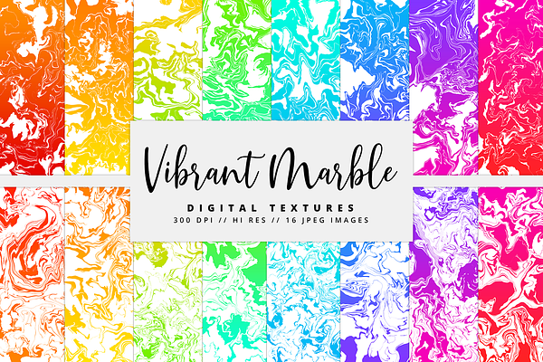 Vibrant Marble Textures