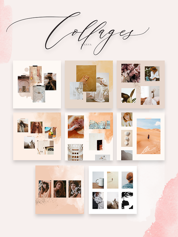 Canva templates for bloggers in Instagram Templates - product preview 9