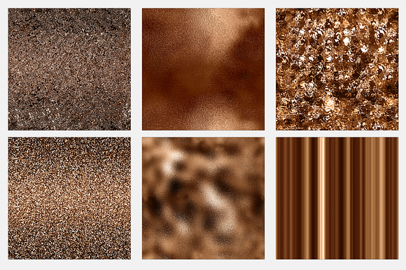 Copper Glamour Foil Textures in Textures - product preview 3