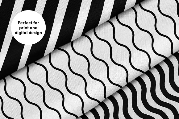 Monochrome Lines in Patterns - product preview 7