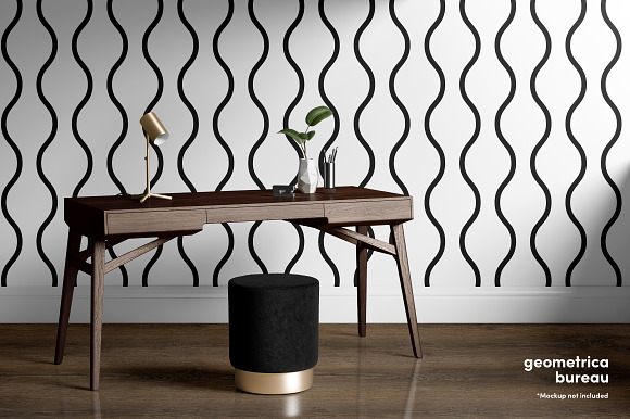 Monochrome Lines in Patterns - product preview 10