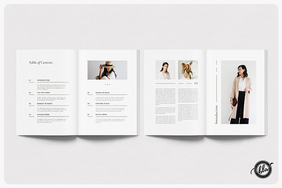 SUITPEA Fashion Magazine & Lookbook in Magazine Templates - product preview 2