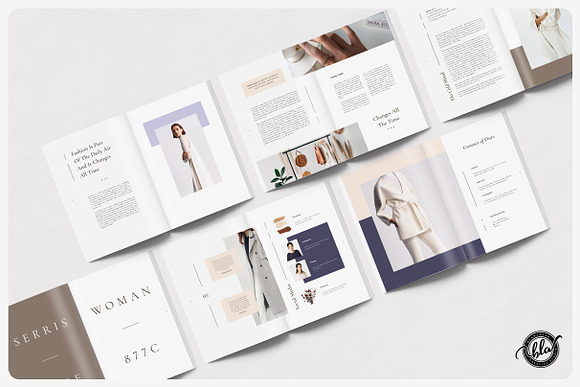 SUITPEA Fashion Magazine & Lookbook in Magazine Templates - product preview 5