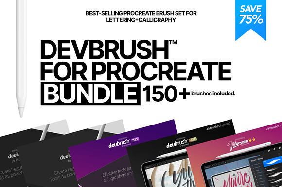 DEVBRUSH™ FOR PROCREATE BUNDLE in Add-Ons - product preview 5
