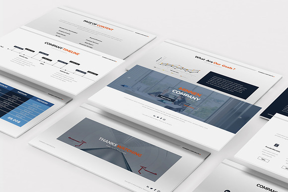 Minnen Corporate Powepoint in PowerPoint Templates - product preview 1