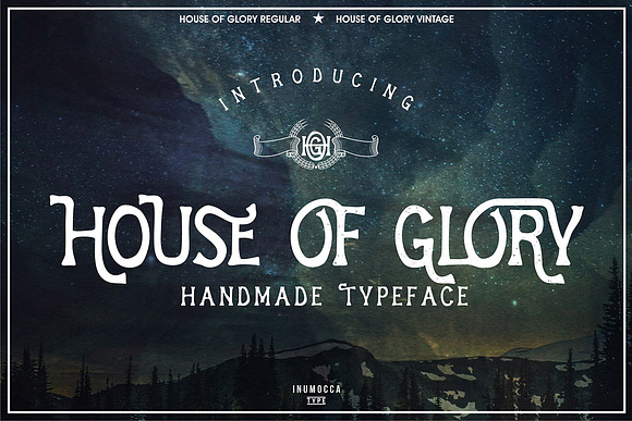 House Of Glory in Display Fonts - product preview 4