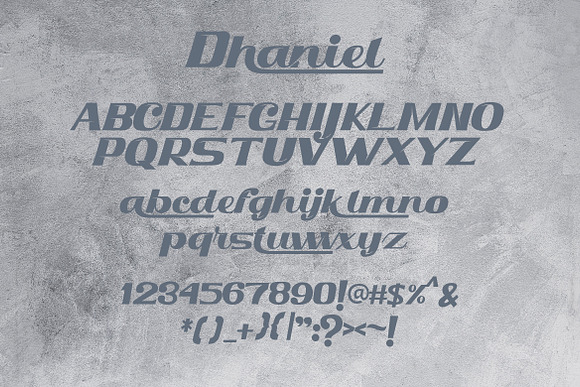 Dhaniel in Display Fonts - product preview 5