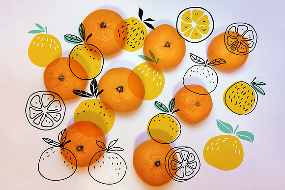 10 Oranges patterns + posters & more in Patterns - product preview 9