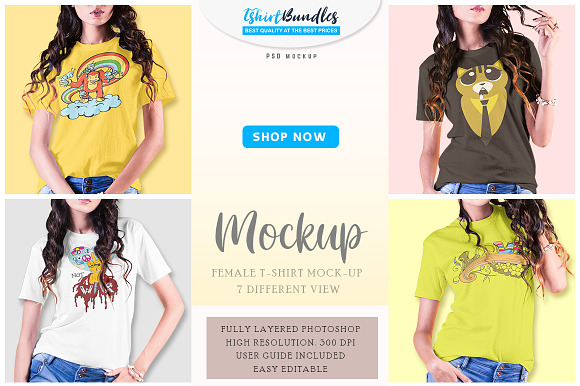 Tshirt Mockup Big Bundle in Product Mockups - product preview 33