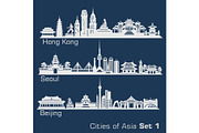 Cities of Asia - Hong Kong, Seoul