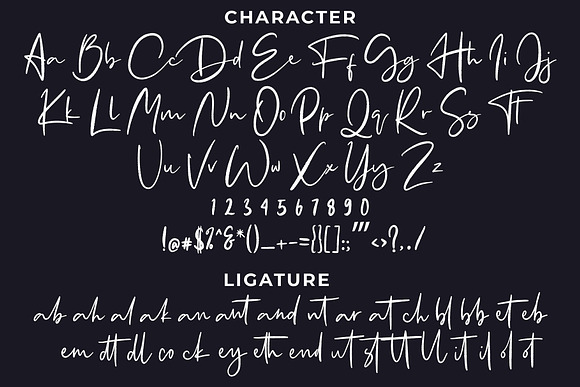 Santique Signature Script Font in Script Fonts - product preview 5