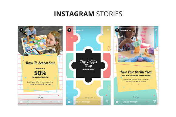 Toys & Gift Shop Instagram Stories in Instagram Templates - product preview 1