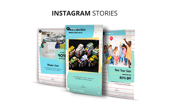 Toys & Gift Shop Instagram Stories in Instagram Templates - product preview 3