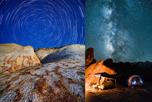 Night & Starry Sky Photoshop Overlay in Objects - product preview 5