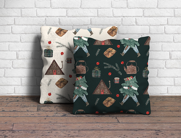 Cozy Christmas in Patterns - product preview 2